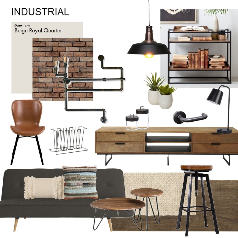 20210816 INDUSTRIAL Mood Board by jodiemak on Style Sourcebook