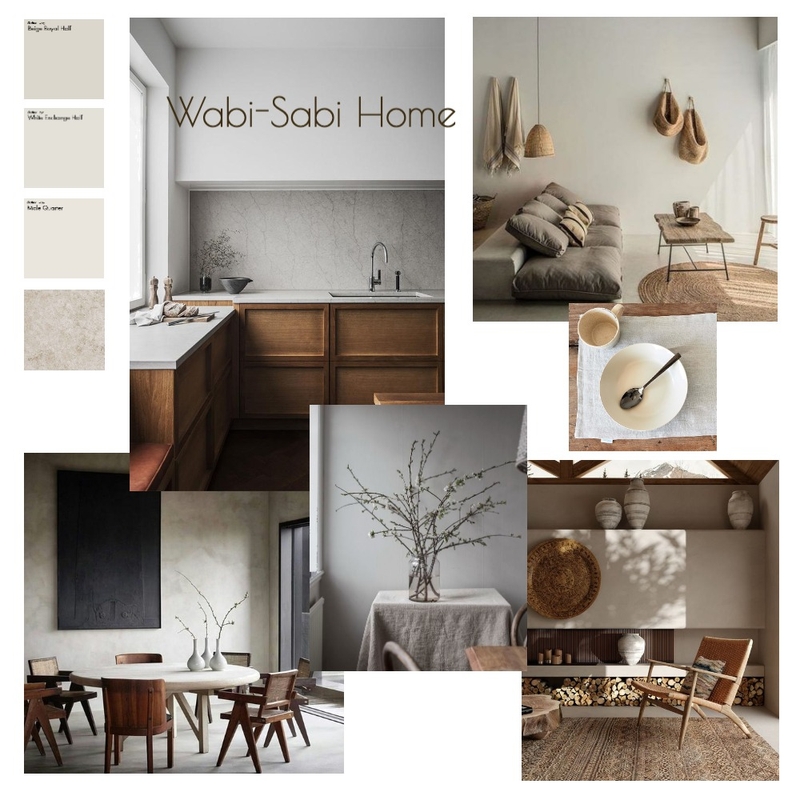Wabi-Sabi Mood Board by rebeccalu on Style Sourcebook