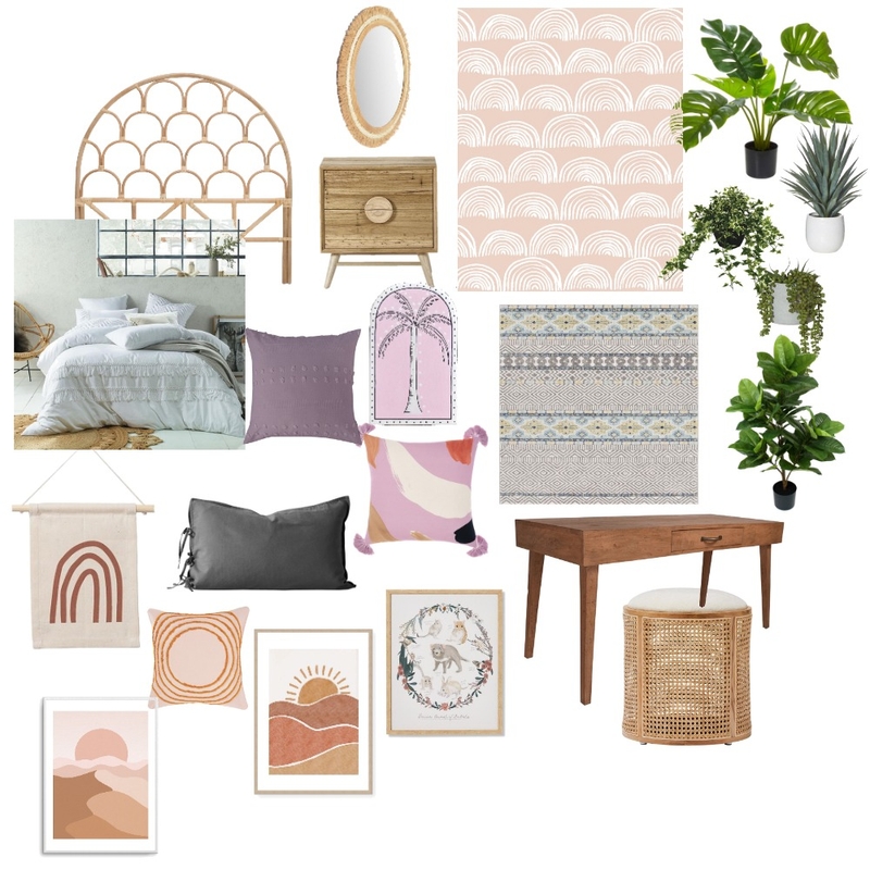 Bohemian Style Bedroom Mood Board by Designgirl08 on Style Sourcebook