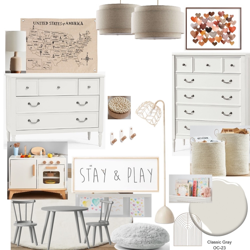 Pierce Playroom Mood Board by DecorandMoreDesigns on Style Sourcebook