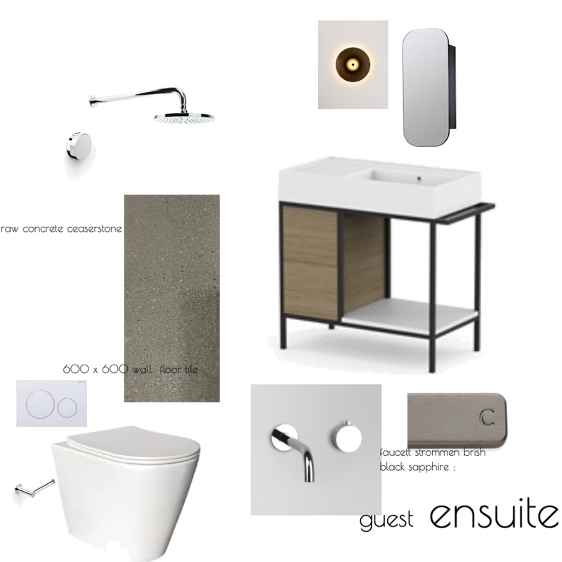 ensuite Mood Board by melw on Style Sourcebook