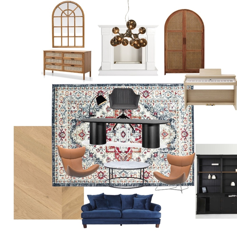 Office / Music Room #1 Mood Board by Georgia Anne on Style Sourcebook