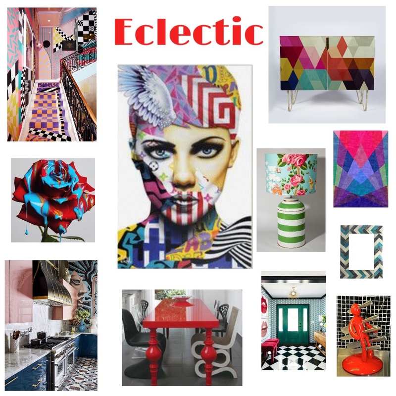 Eclectic Mood Board Interior Design Mood Board by Style Partners ...