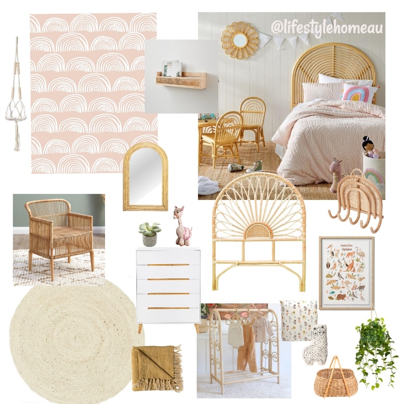 Bohemian bedroom Mood Board by Styled By Leigh on Style Sourcebook