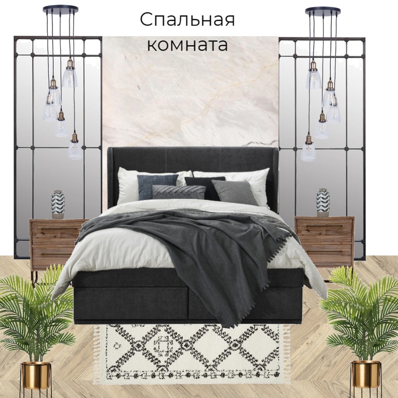 Спальная комната Mood Board by Yanina Kovalskaya on Style Sourcebook