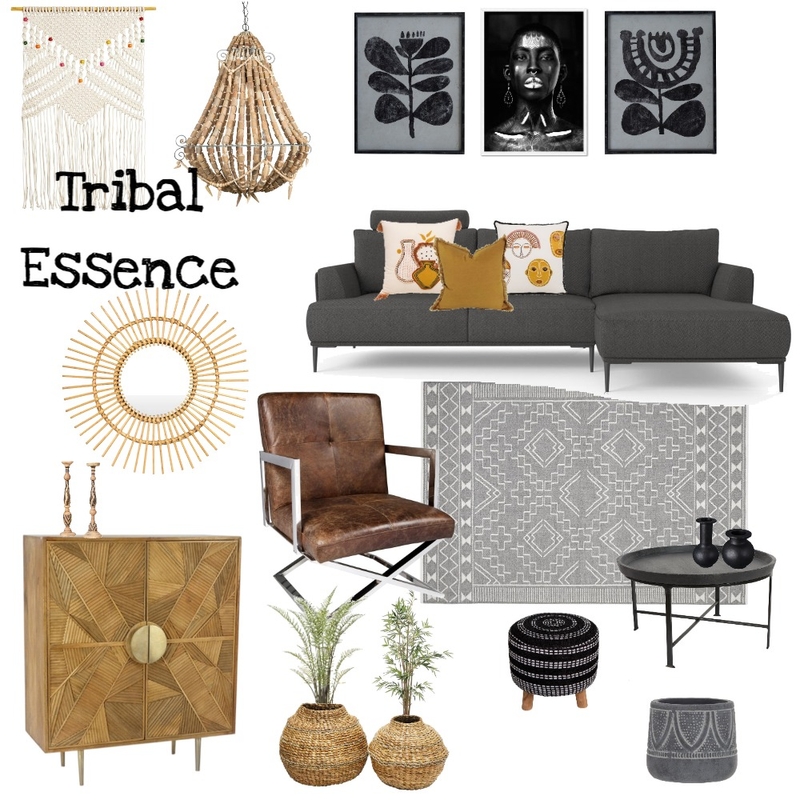 Tribal Mood Mood Board by Di Taylor Interiors on Style Sourcebook