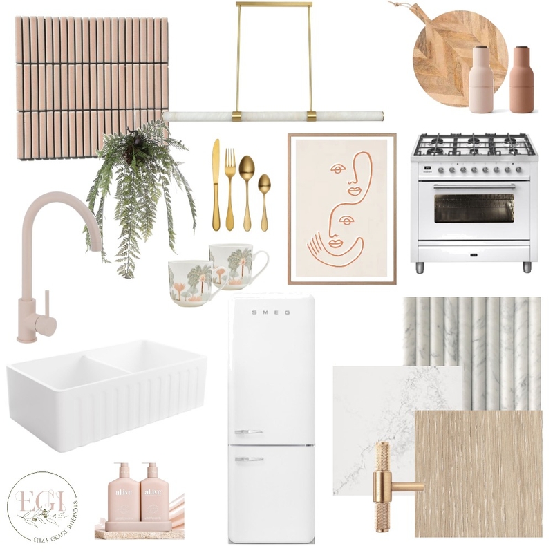 Posy Kitchen Mood Board by Eliza Grace Interiors on Style Sourcebook