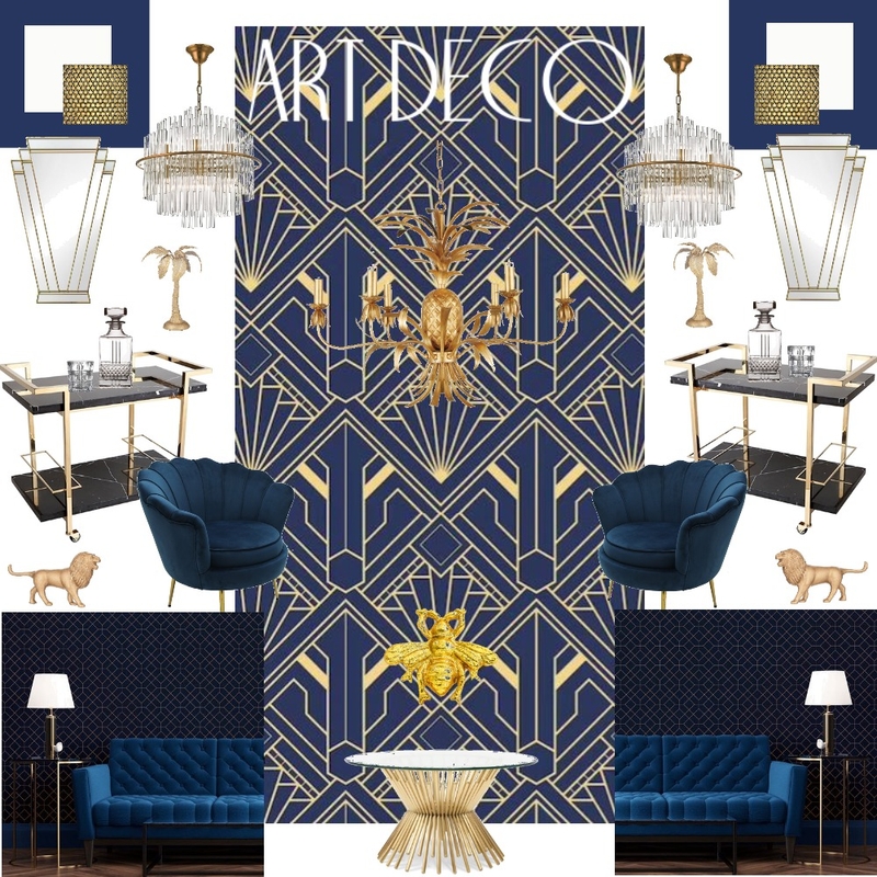 Art Deco 1 Mood Board by Ashlee231 on Style Sourcebook