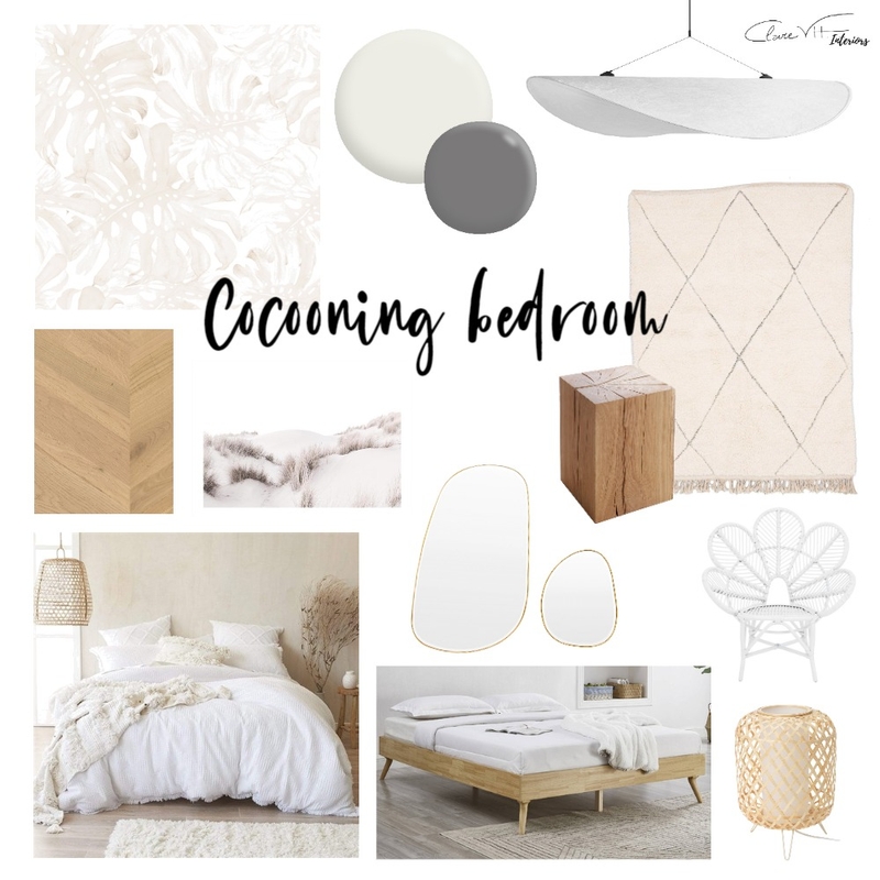 Cocooning bedroom Mood Board by Claire VH Interiors on Style Sourcebook