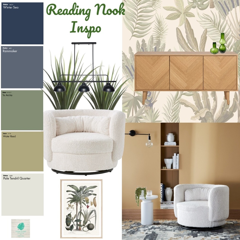 Reading Nook Inspo Mood Board by Fresh Start Styling & Designs on Style Sourcebook