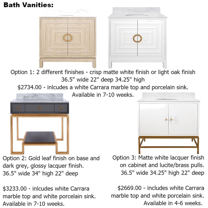 Rutz Bath Vanities Mood Board by Intelligent Designs on Style Sourcebook