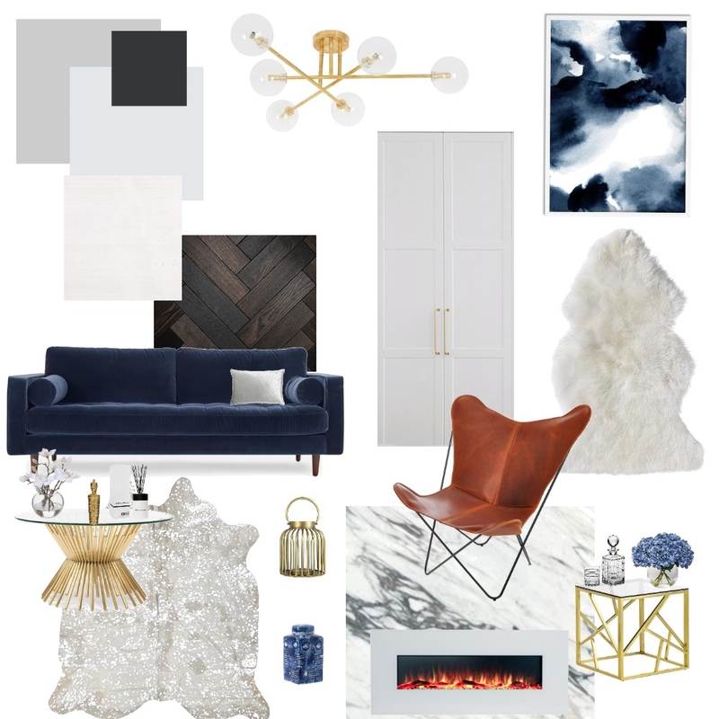 Lounge Room Mood Board by Catherine Hamilton on Style Sourcebook