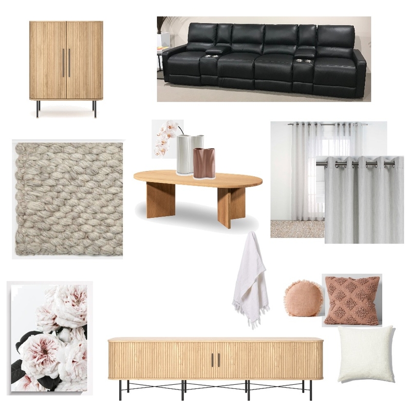 Theatre room makeover Mood Board by Simplecasita on Style Sourcebook