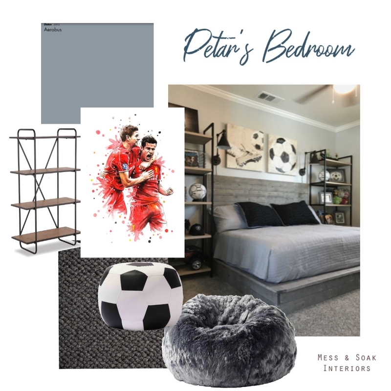 Moodboard - Petar's Bedroom Mood Board by Mess&Soak on Style Sourcebook