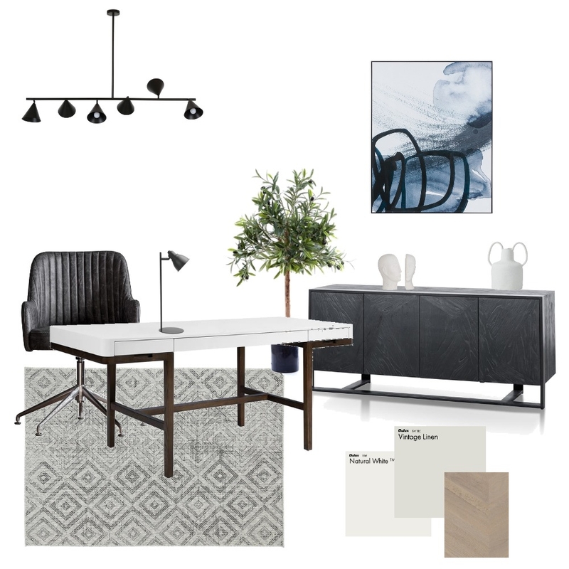 office Mood Board by ummulkiraam on Style Sourcebook