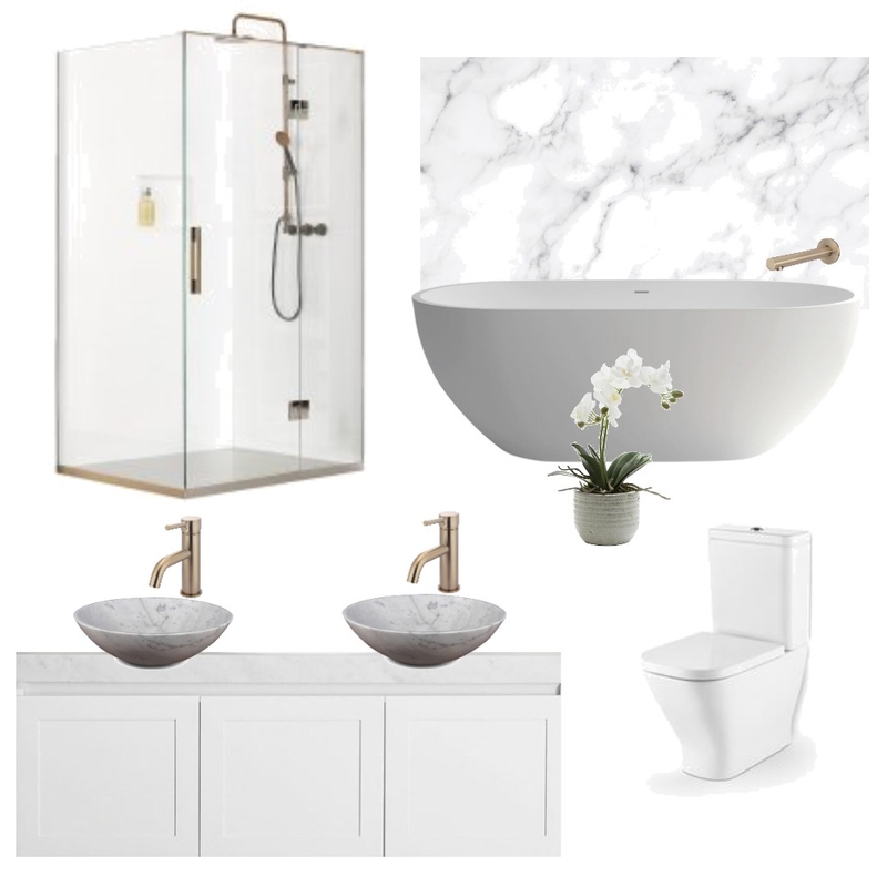 VAVA Main Bathroom Mood Board by creative grace interiors on Style Sourcebook
