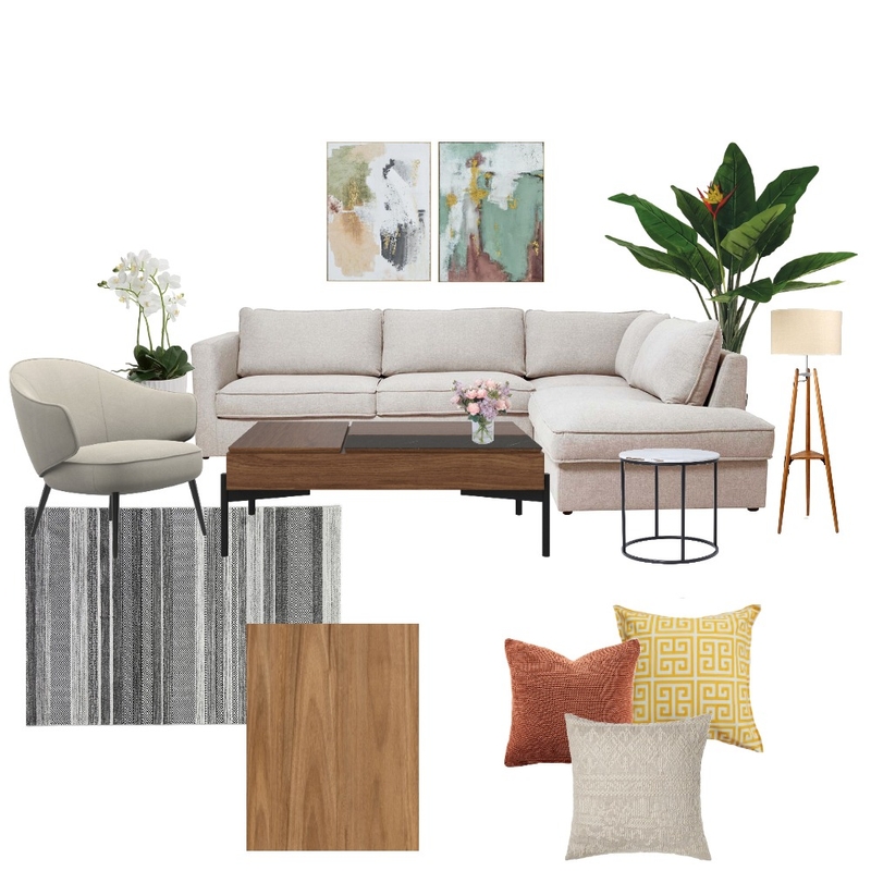 Living room Mood Board by DIYA on Style Sourcebook