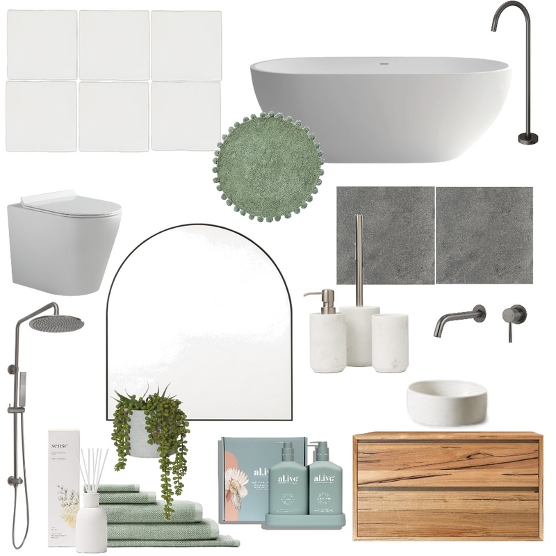 Bathroom Mood Board by chelsierose on Style Sourcebook