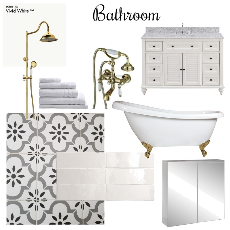BATHROOM Mood Board by Rebecca_Proud on Style Sourcebook