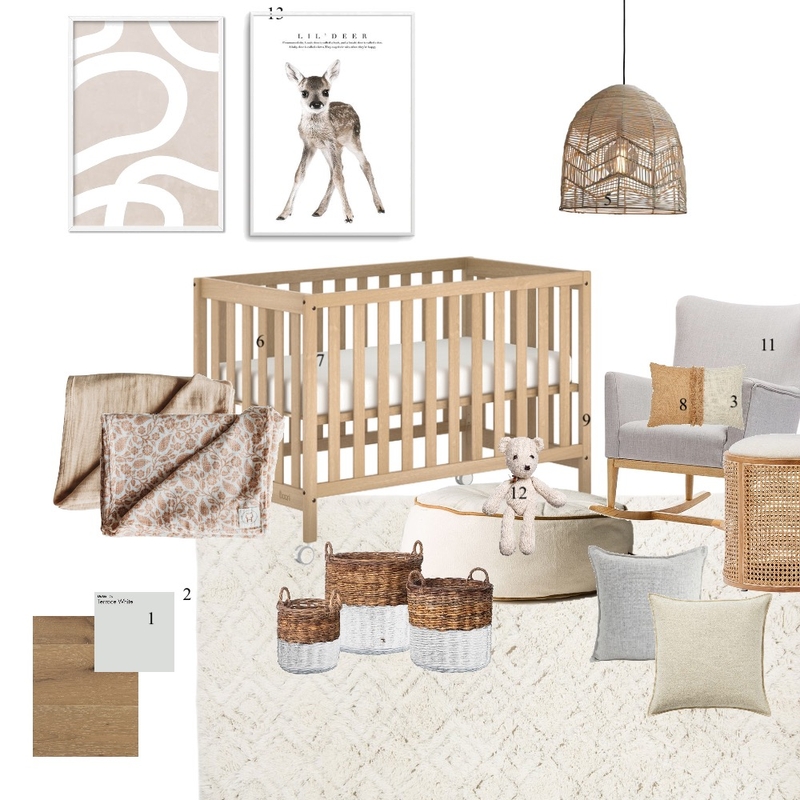 Nursery 2 Mood Board by MelissaTdesigns on Style Sourcebook