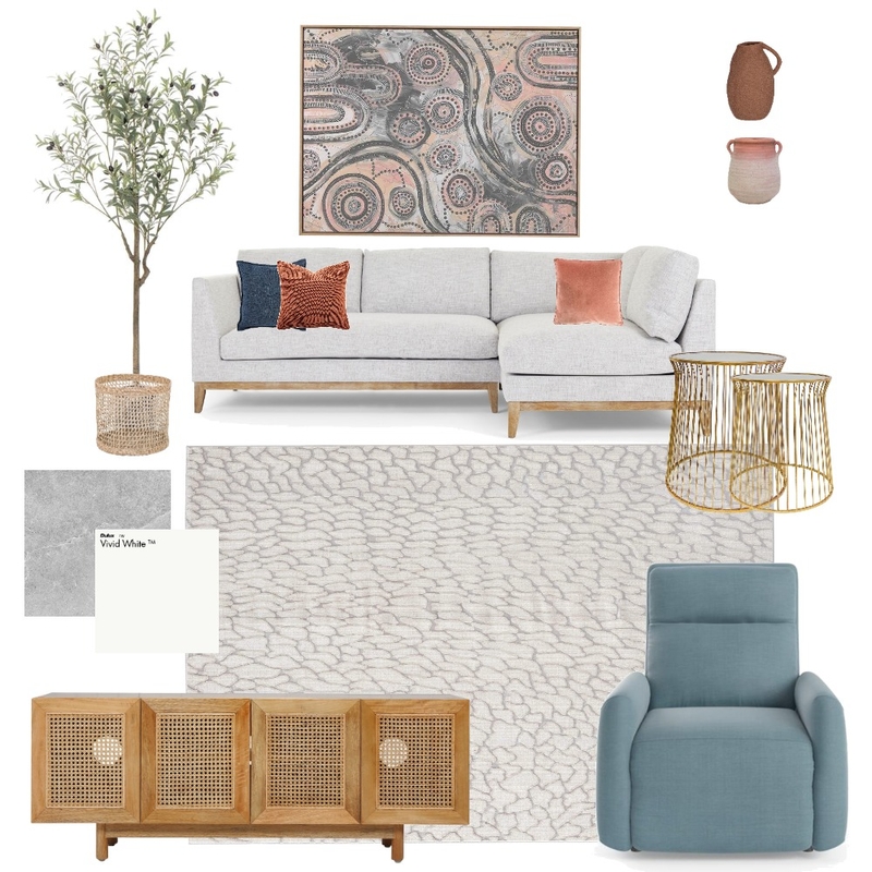 Modern Living Room Mood Board by KimmyG on Style Sourcebook