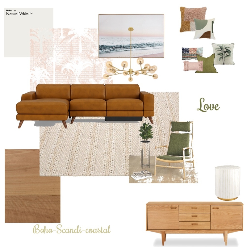 Living Room Interior Design Mood Board by KrisBonnefoy