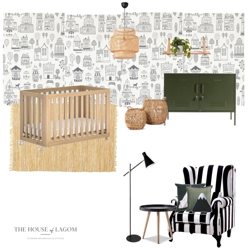 Gender neutral nursery Mood Board by The House of Lagom on Style Sourcebook