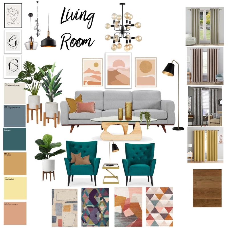 Living Room 1 Mood Board by josemassri on Style Sourcebook