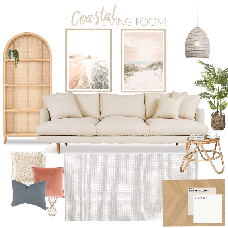 Coastal Living Room Mood Board by KimmyG on Style Sourcebook