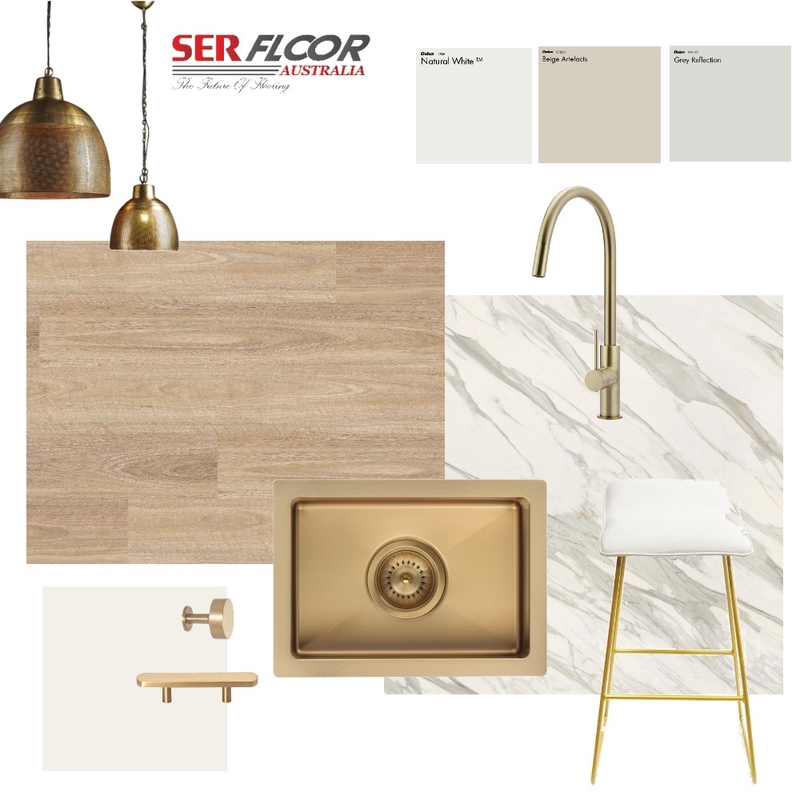 Loose Lay LB Royal Gum - kitchen Mood Board by humie21 on Style Sourcebook