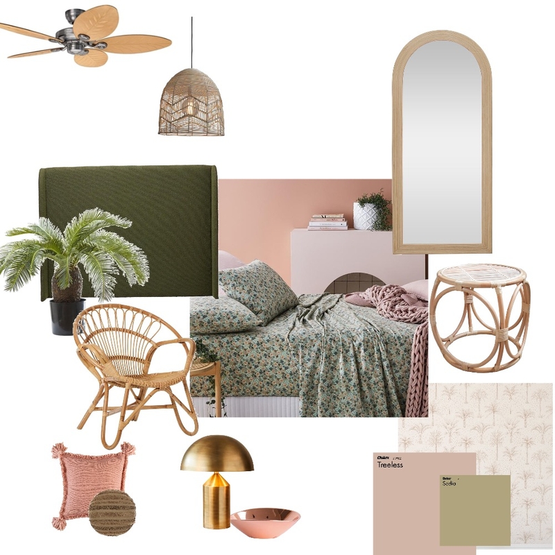 Relaxing Bohemian Mood Board by michelle Catrucco on Style Sourcebook