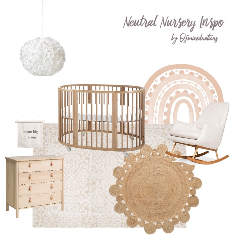 Nursery Inspo Mood Board by ofmixednotions on Style Sourcebook