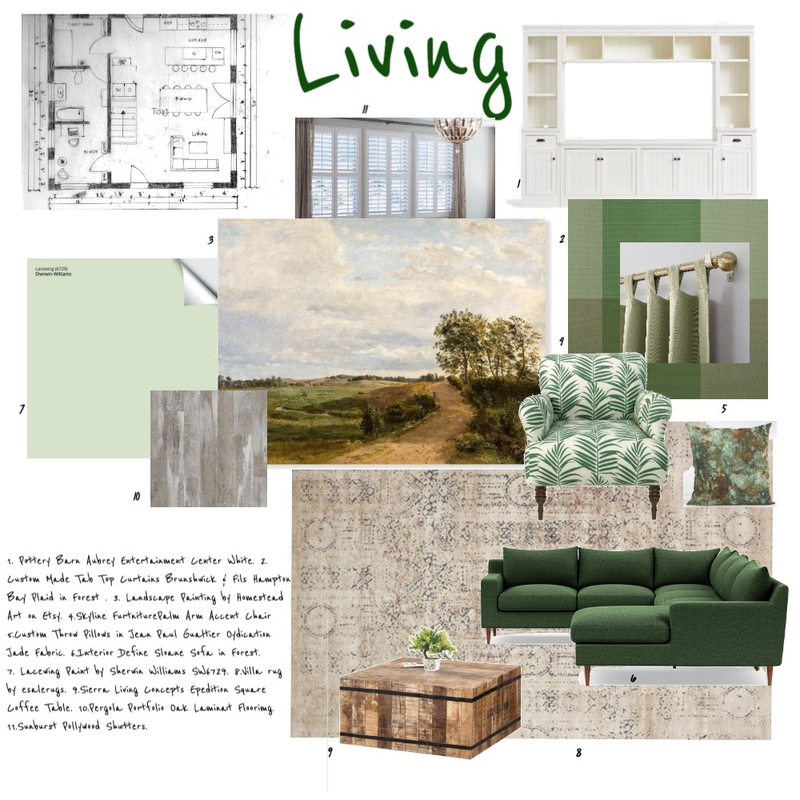 Living Room IDI Module 9 Mood Board by Sorrythankyou79 on Style Sourcebook