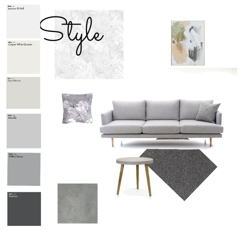 Мой серый  салон Mood Board by IrenePIA on Style Sourcebook
