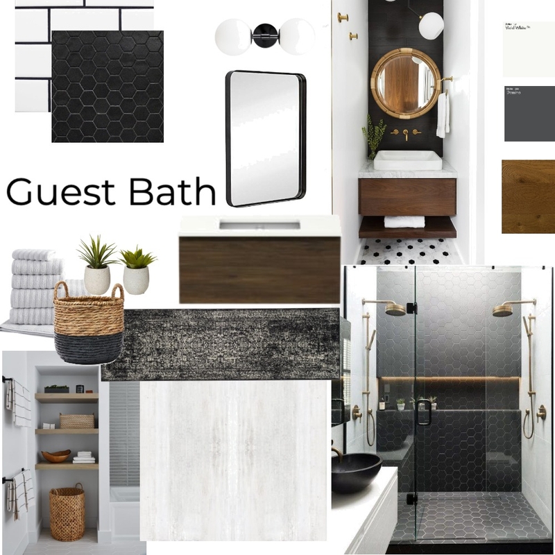 Guest Bath Mood Board by leahbee on Style Sourcebook