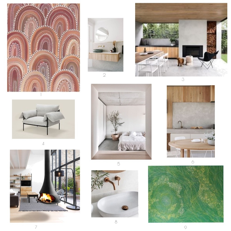 Modern Australian Mood Board by Alisha Altarelli on Style Sourcebook