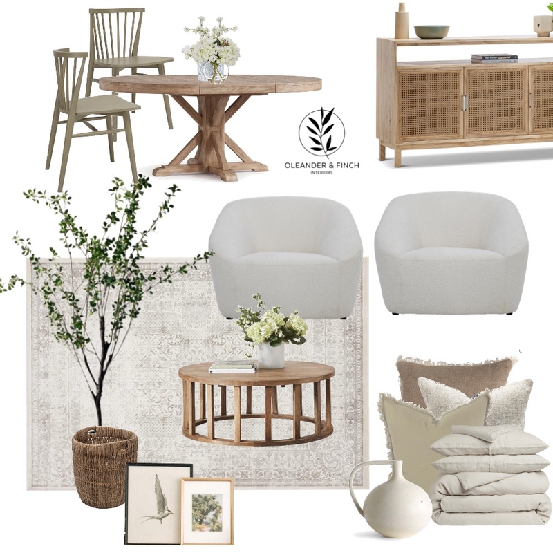 Draft Mood Board by Oleander & Finch Interiors on Style Sourcebook