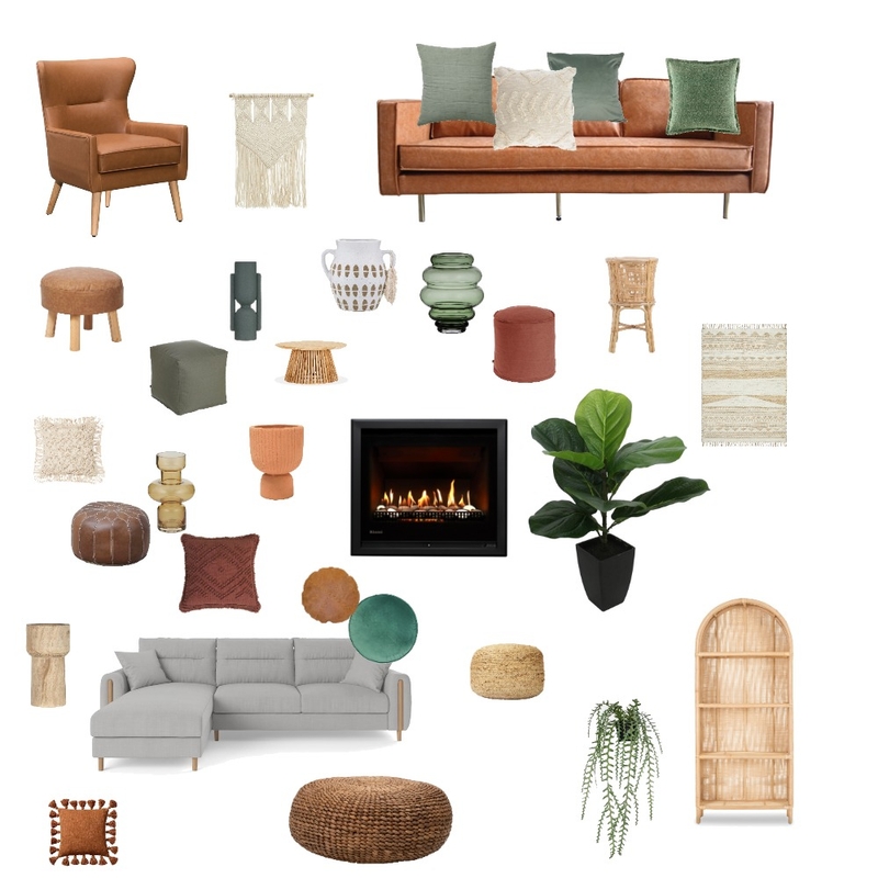 Downstairs Living Room Mood Board by Carli Milburn on Style Sourcebook