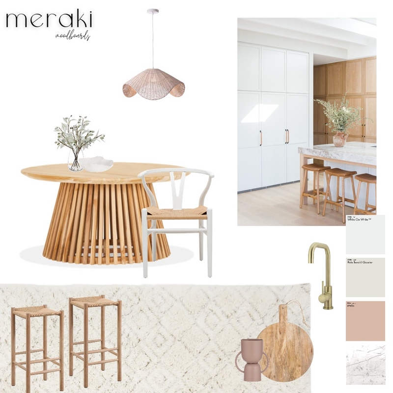 Calming Kitchen Mood Board by Meraki on Style Sourcebook