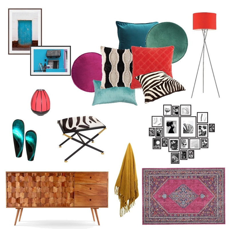 Eclectic Mood Board by MandyM on Style Sourcebook