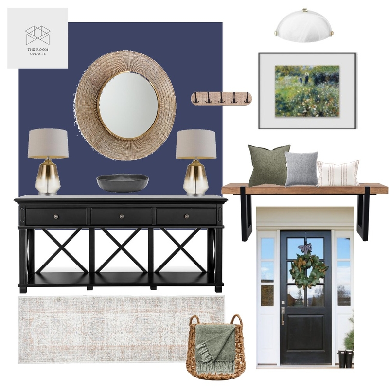 Glenforest Entryway Mood Board by The Room Update on Style Sourcebook