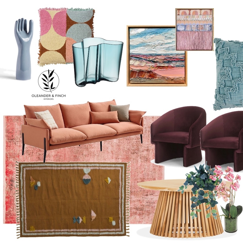 Pink Mood Board by undefined on Style Sourcebook