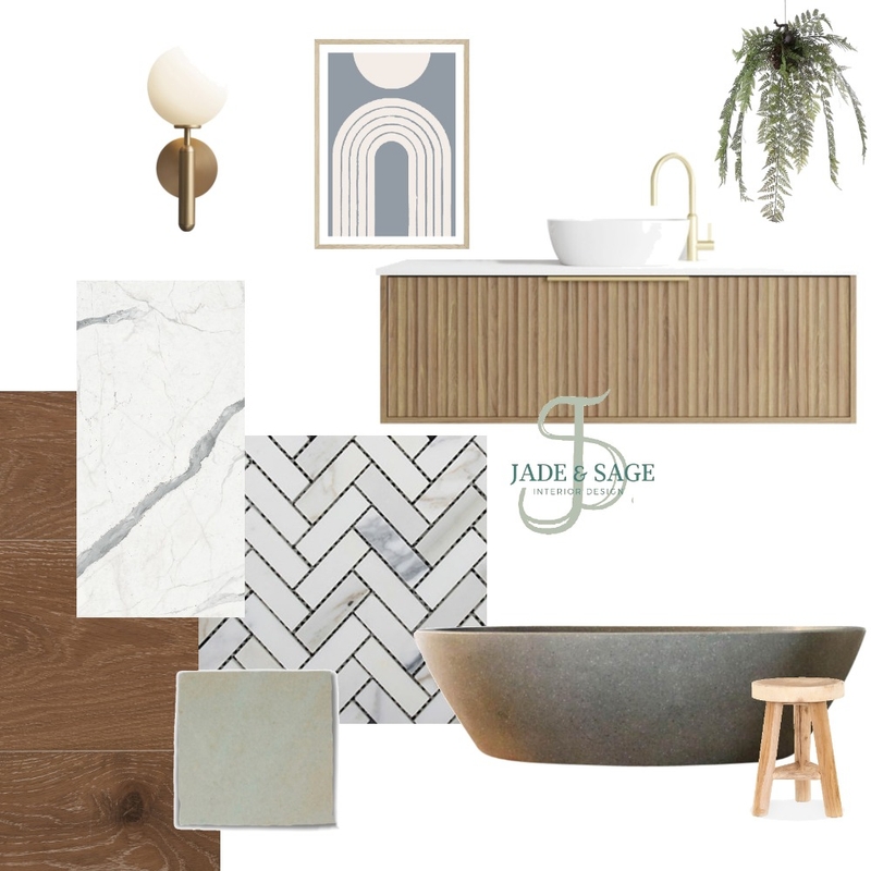 spa oasis Mood Board by JADE & SAGE on Style Sourcebook