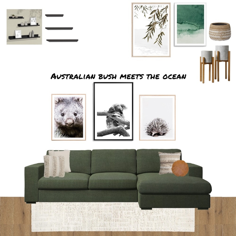 Aus bush meets the ocean Mood Board by Amie Hoekstra on Style Sourcebook