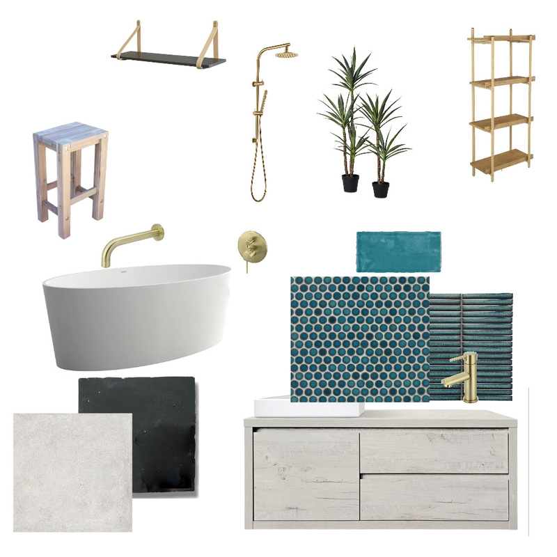 Ensuite Mood Board by Kelly Southon on Style Sourcebook