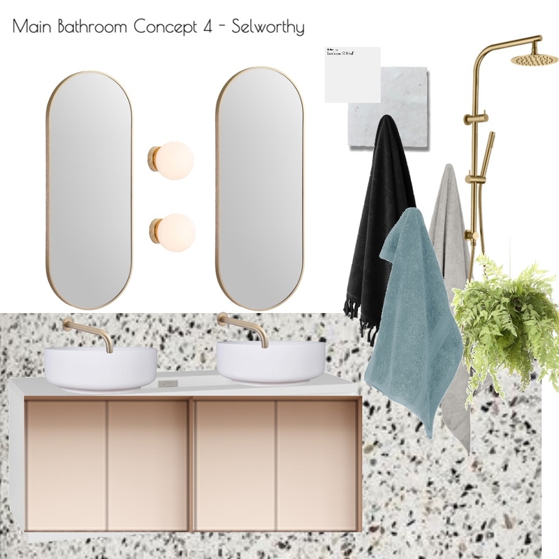 Selworth concept 4 main bathroom Mood Board by Peachwood Interiors on Style Sourcebook