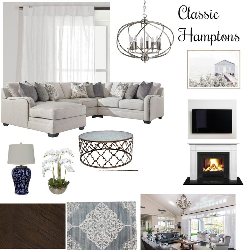 Classic Hamptons Style Mood Board Mood Board by Interiors by Nadine Louise on Style Sourcebook