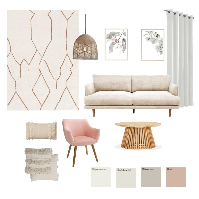 LIVING ROOM Mood Board by shani barda on Style Sourcebook