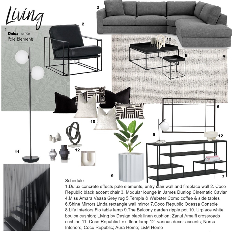 living Mood Board by RoseHass on Style Sourcebook