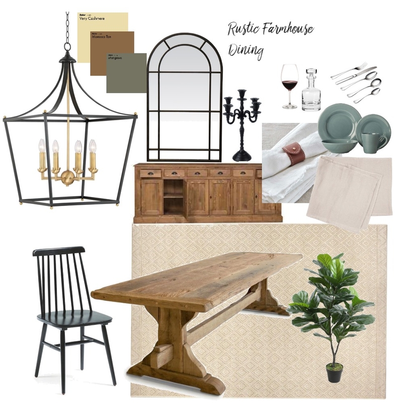 Farmhouse Mood Board by Florina on Style Sourcebook